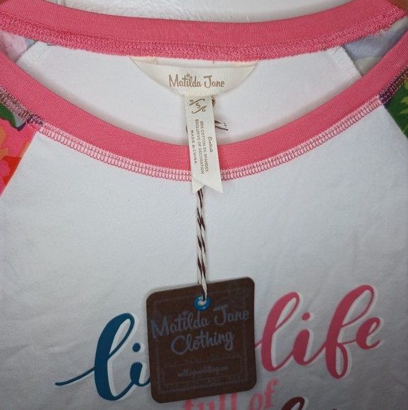 NWT MATILDA JANE WOMEN’S Wonderful Life Tee - Picture 3 of 7